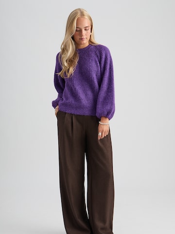 Pull-over 'Silami' Peppercorn en violet