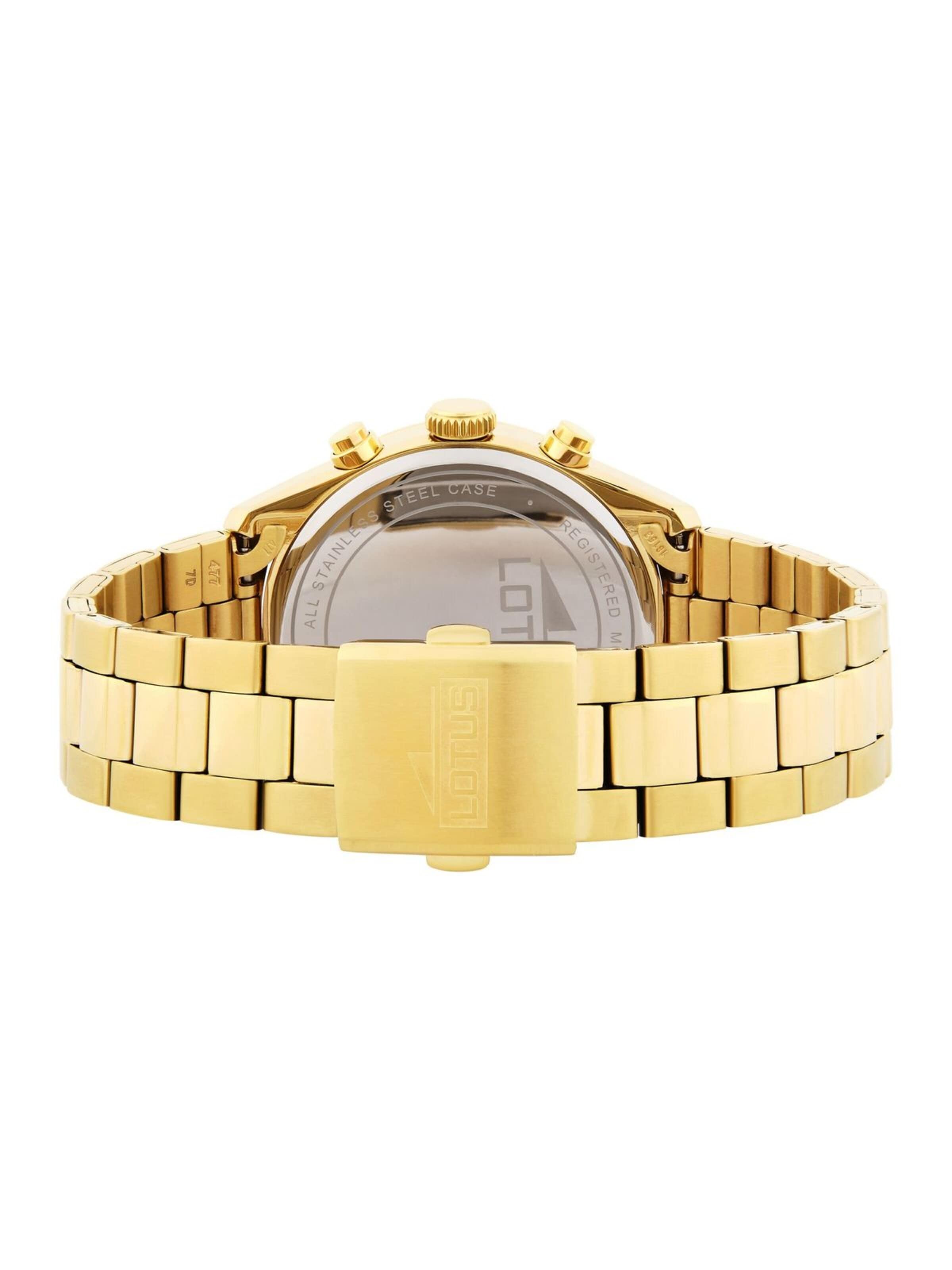 Lotus Analoog horloge in Groen