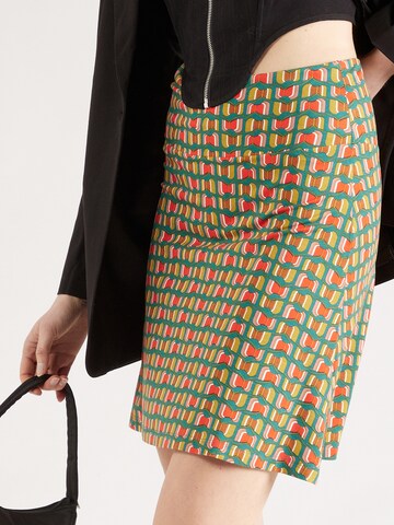 King Louie Skirt 'Border' in Green