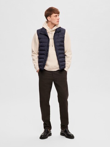 SELECTED HOMME Vest 'Barry' in Blue