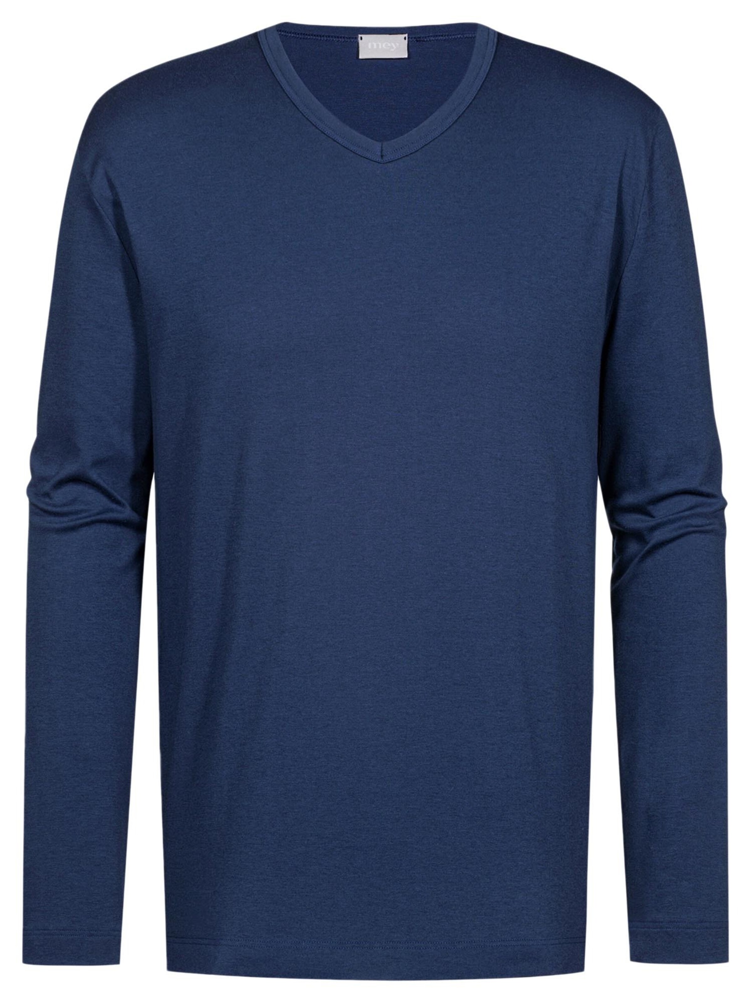 Mey Shirt 'Solid Night' in Blue: front