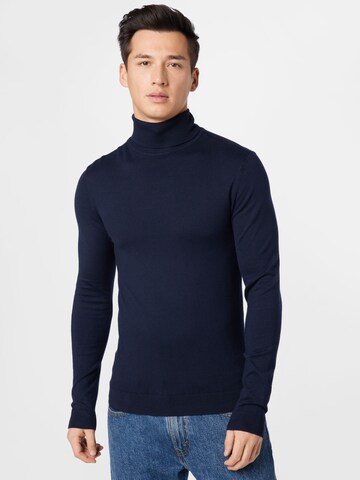 Petrol Industries Sweater in Blue: front