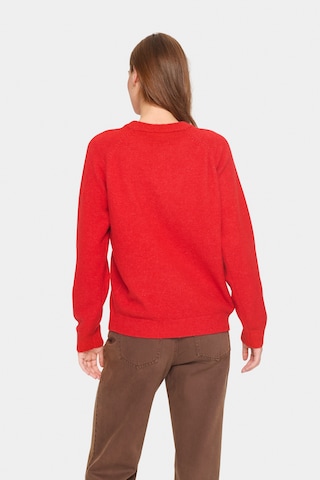 SAINT TROPEZ - Jersey 'Garbie' en rojo