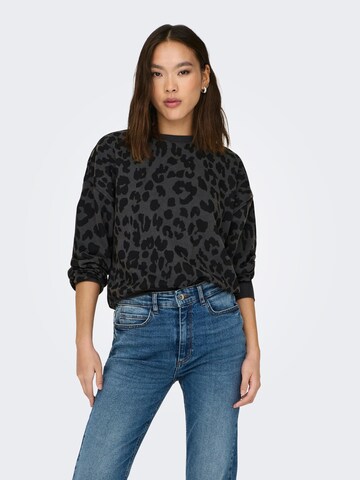ONLY Pullover 'BEATE' in Grau: Vorderseite