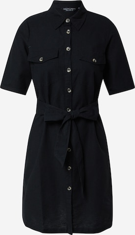 Dorothy Perkins Shirt Dress in Black: front