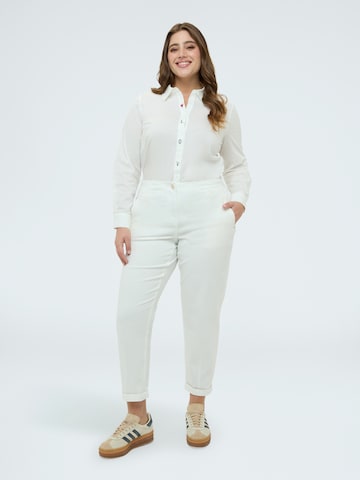 Fiorella Rubino Regular Broek in Wit