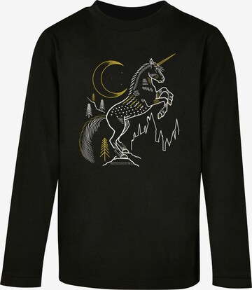 T-Shirt 'Harry Potter - Unicorn' ABSOLUTE CULT en noir : devant