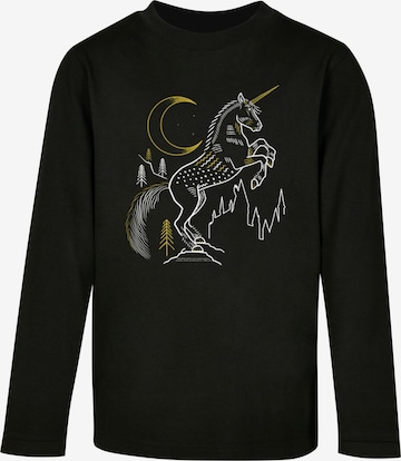 ABSOLUTE CULT Shirt 'Harry Potter - Unicorn' in Schwarz: predná strana