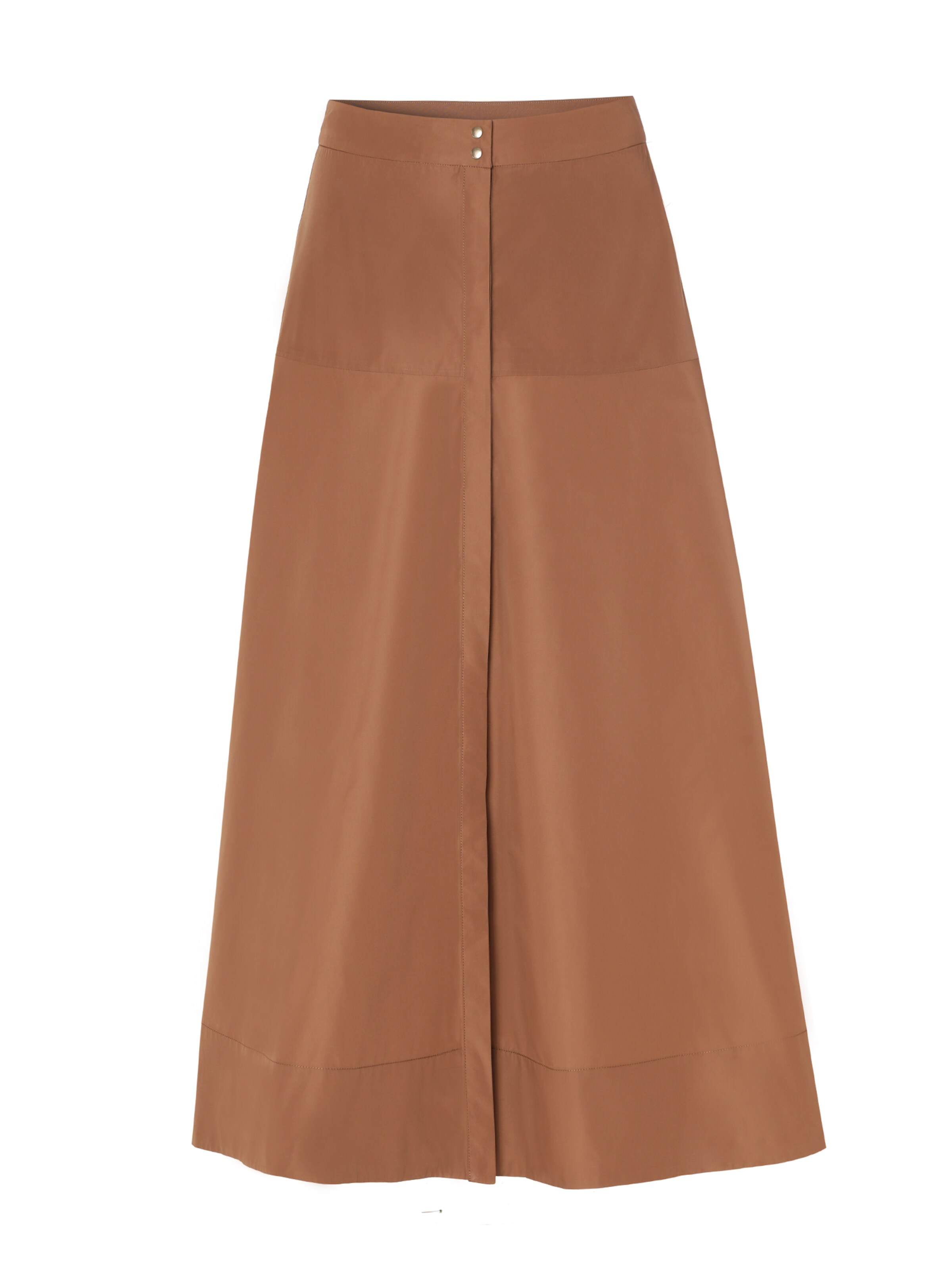 Fustă de la TATUUM pe maro: față