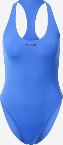 Hurley Active Swimsuit in Blue: front