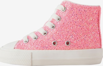 Baskets Next en rose : devant