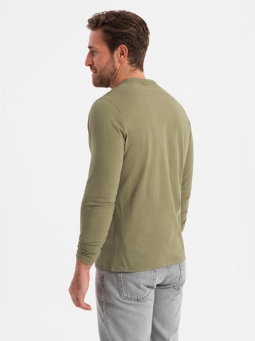 Ombre Shirt 'OM-LSPT-0118' in Green