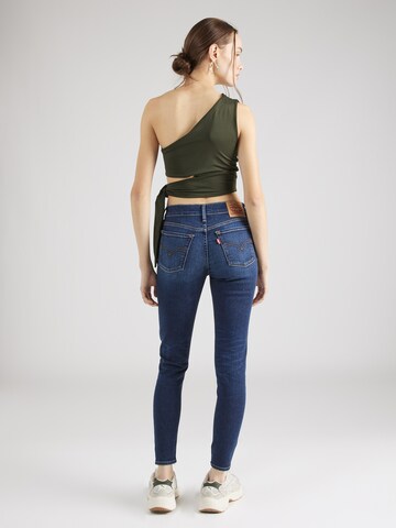 LEVI'S ® Skinny Jeansy '710 Super Skinny' w kolorze niebieski