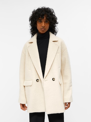 Manteau mi-saison 'DANERYS' OBJECT en blanc : devant