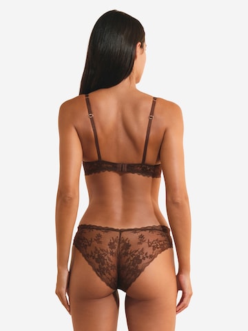 Balconcino Reggiseno 'Heritage' di ETAM in marrone