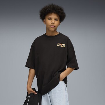 PUMA T-Shirt 'Wardrobe Essentials Go Together' in Schwarz