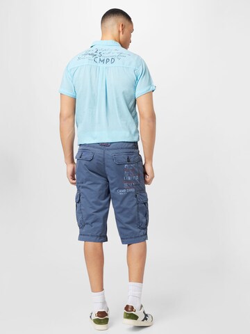 Regular Pantalon cargo 'Cinque Terre' CAMP DAVID en bleu