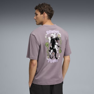 PUMA T-Shirt 'Puma x Ripndip' in Lila: Vorderseite