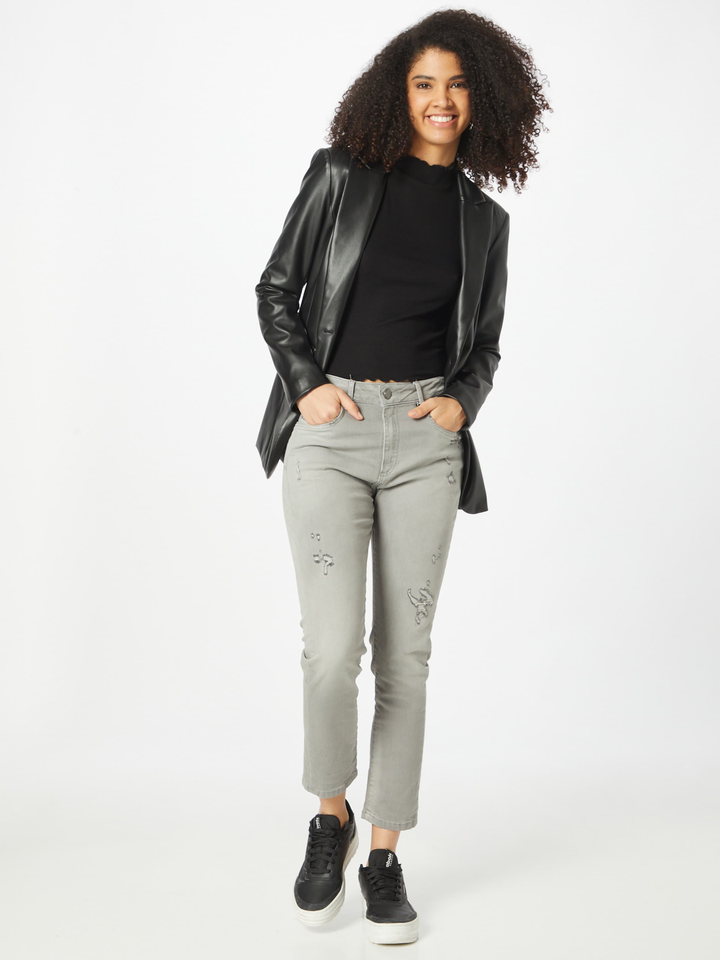 Elias Rumelis Regular Jeans Leona in Grey Denim ABOUT YOU