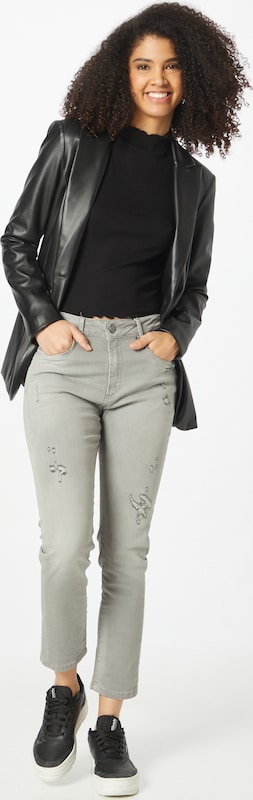 Elias Rumelis Regular Jeans 'Leona' in Grau