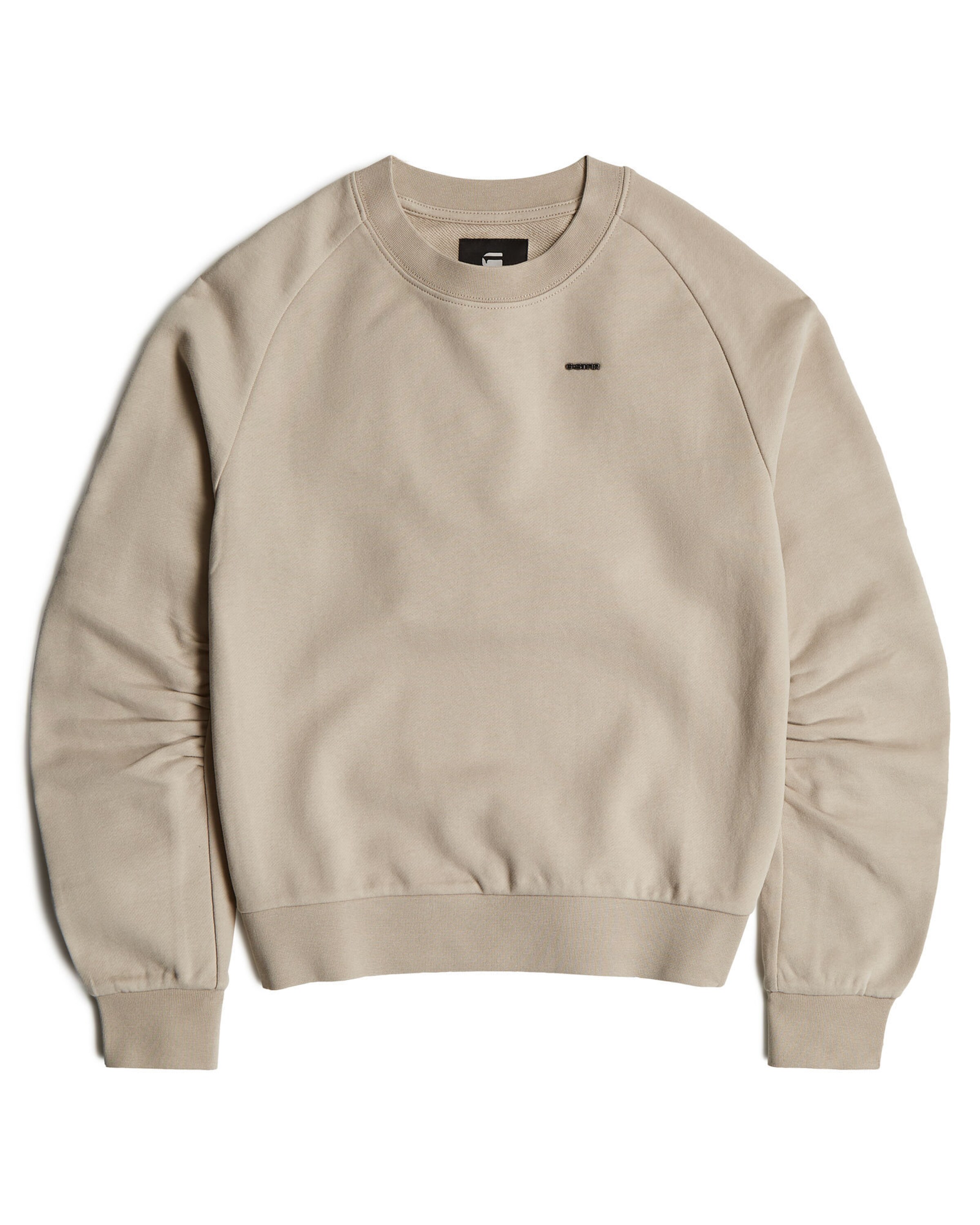 G-STAR Sweatshirt in Beige: voorkant