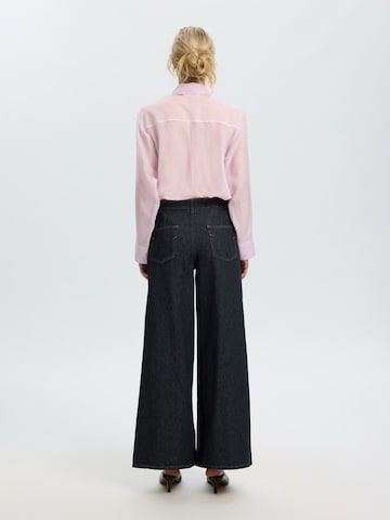 SELECTED Bluse 'SLWCONNIE' in Lila