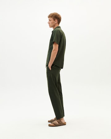 Thinking MU Normalny krój Spodnie w kolorze zielony
