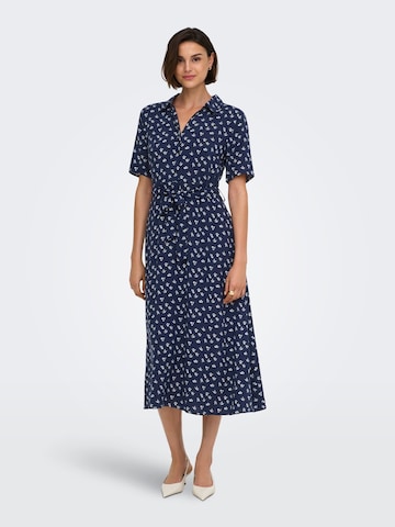 Robe-chemise 'STARSEZEN' JDY en bleu : devant