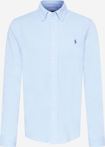 Polo Ralph Lauren Slim fit Overhemd in Blauw: voorkant