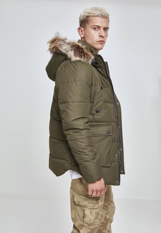 Veste d’hiver Urban Classics en vert