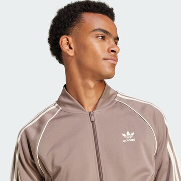 Giacca di felpa 'Adicolor Classics SST' di ADIDAS ORIGINALS in marrone