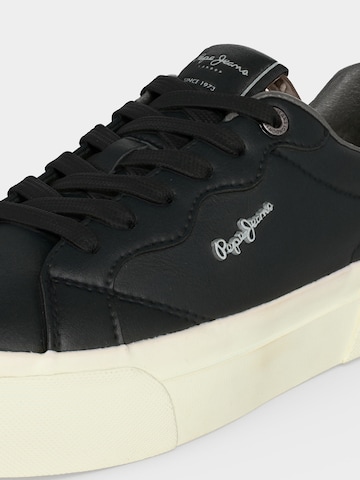 juoda Pepe Jeans Sportbačiai be auliuko 'CARLA CLUB'
