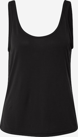 Urban Classics Top in Schwarz: Vorderseite