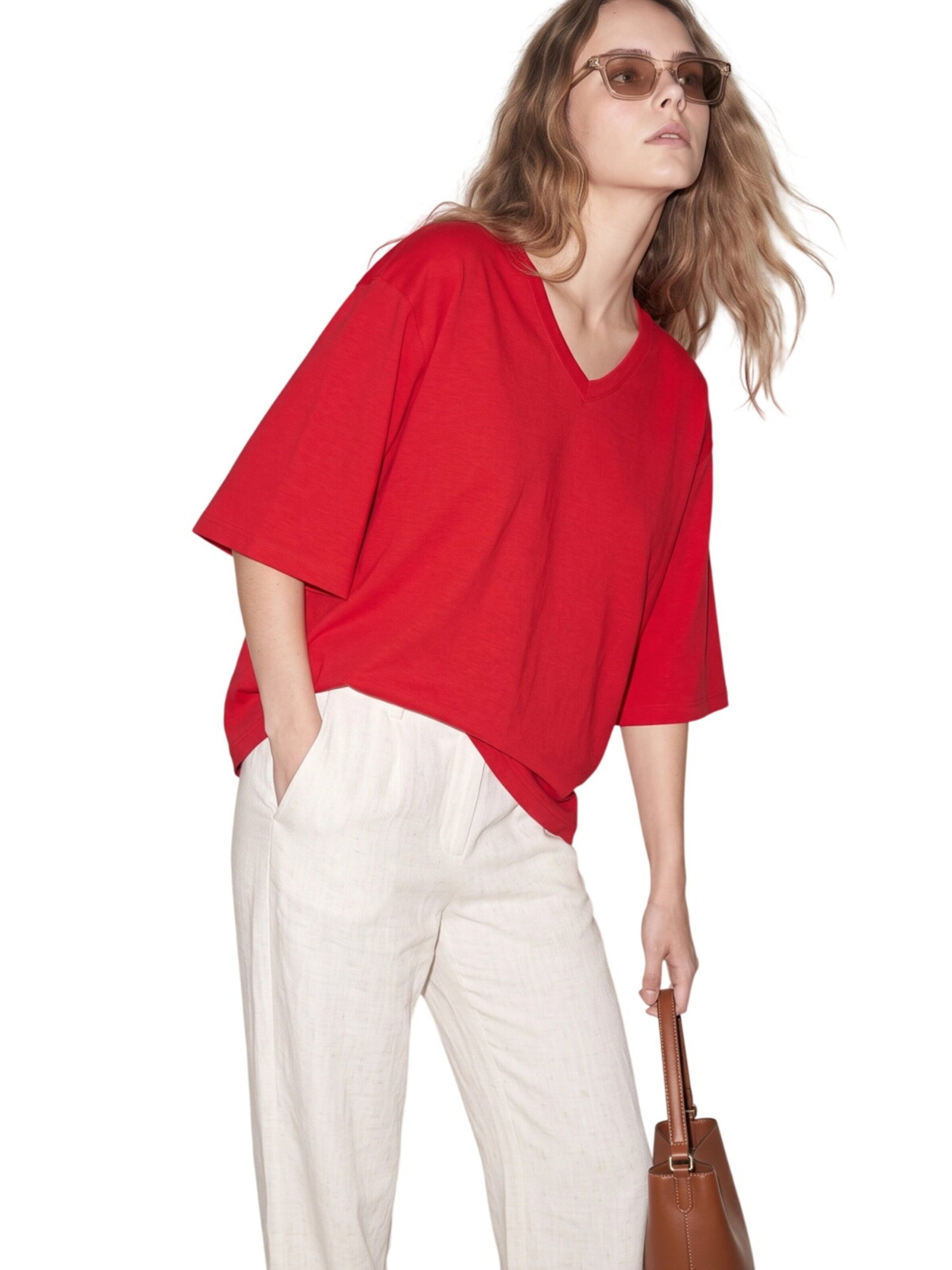 No Matter What Shirt in Rood
