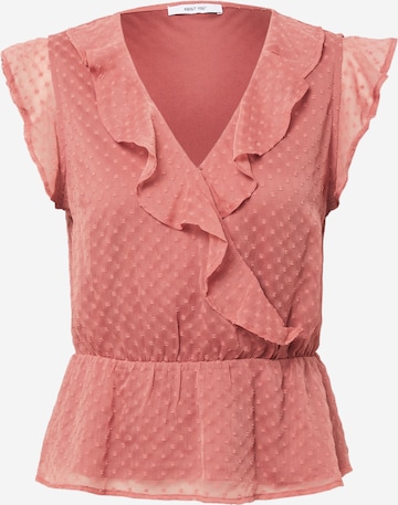 ABOUT YOU Blouse 'Ludmilla' in Roze: voorkant