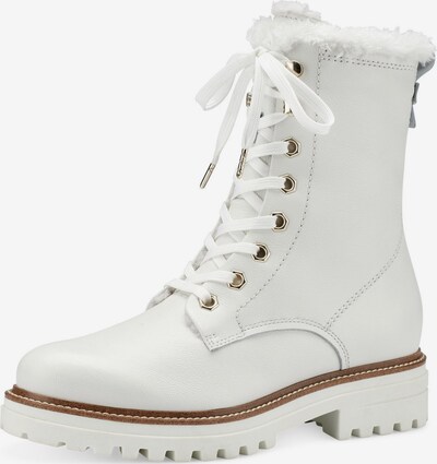 TAMARIS Lace-Up Ankle Boots in White, Item view