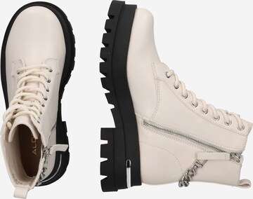 ALDO Lace-Up Ankle Boots 'GRANDEUR' in White