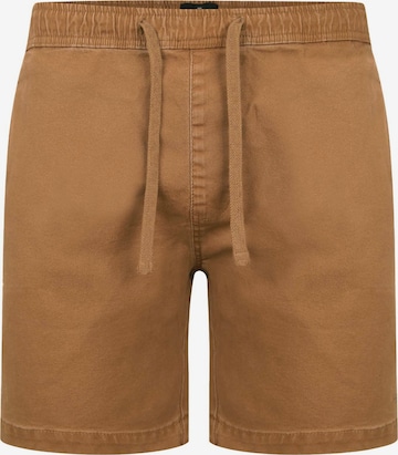 Regular Pantalon 'Mambo' Threadbare en marron : devant