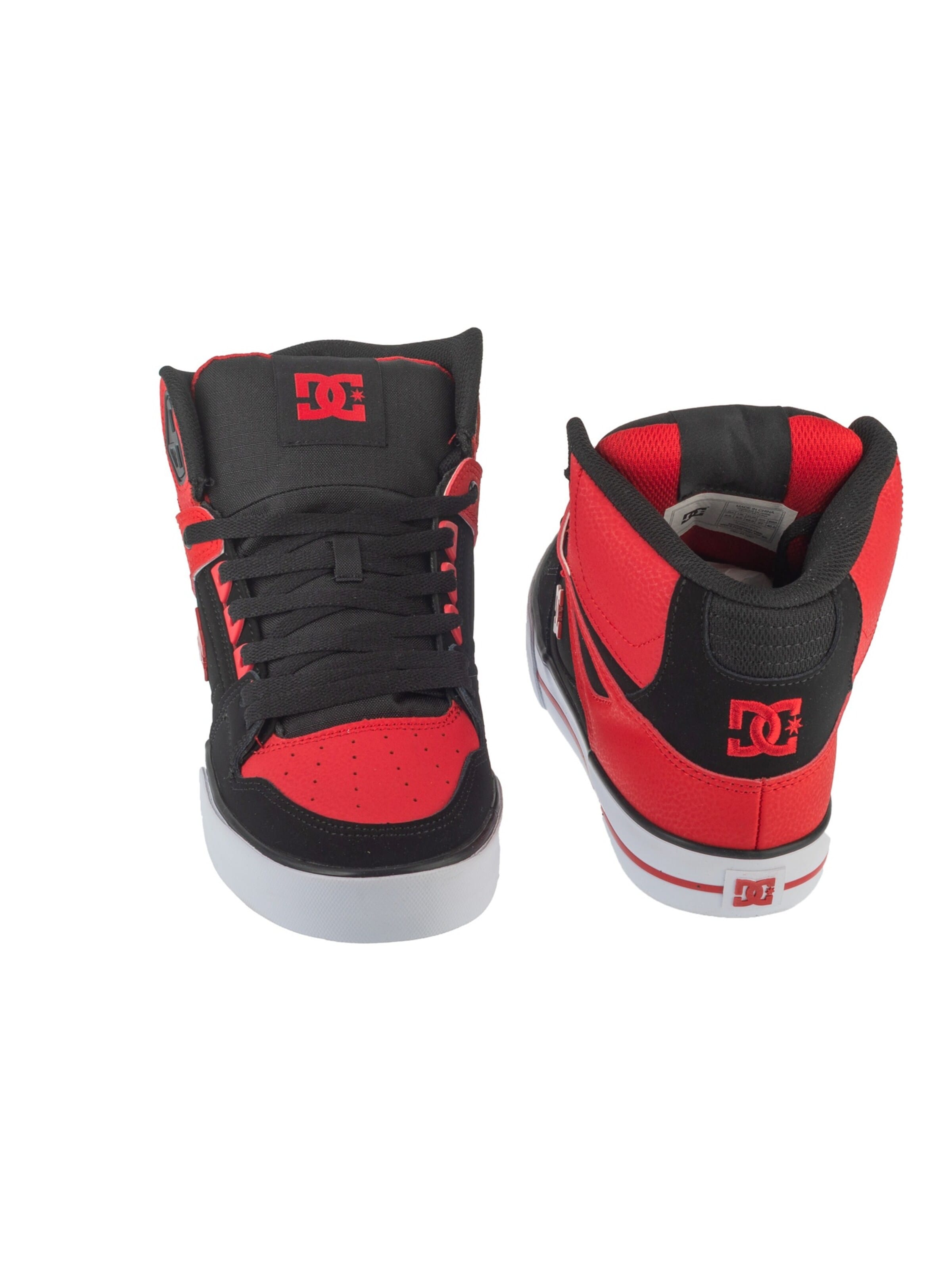 Baskets hautes 'Pure' DC Shoes en rouge