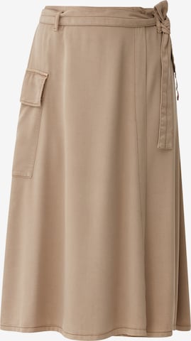 s.Oliver Skirt in Beige: front