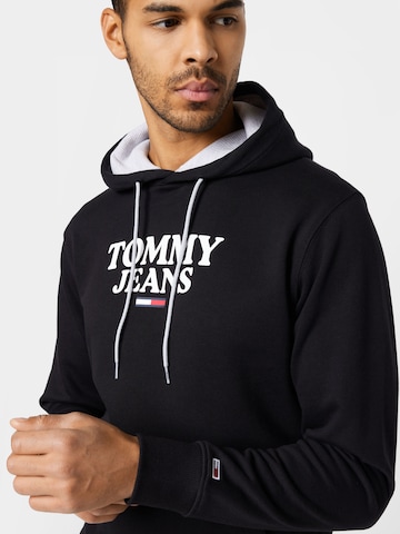 Tommy Jeans Sweatshirt in Schwarz