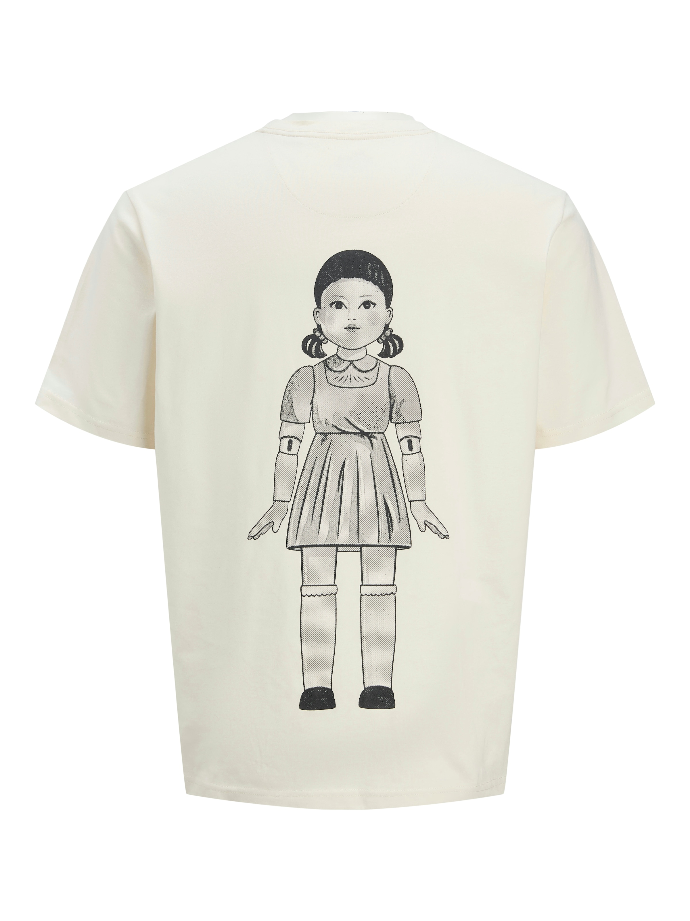 JACK & JONES T-Shirt 'JJSquidgame' in Weiß