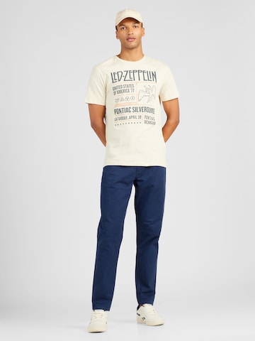 regular Pantaloni con pieghe di BLEND in blu