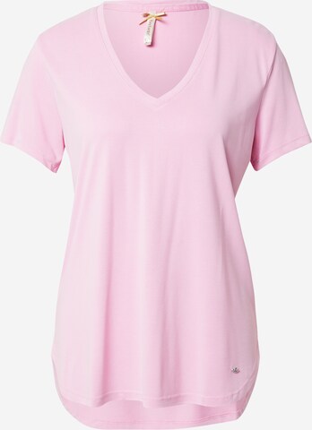 Maglietta 'LOLA' di Key Largo in rosa: frontale