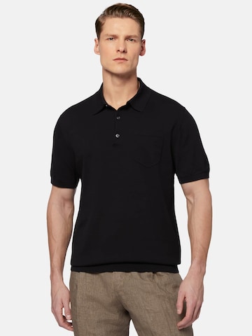 Boggi Milano Poloshirt in Schwarz: predná strana