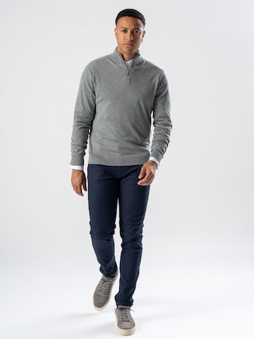 Pull-over ' Pullover Half ' TEESHOPPEN en gris