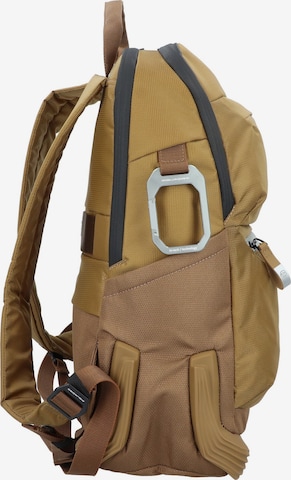 Piquadro Rucksack 'Corner' in Gelb