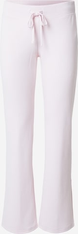 HOLLISTERBootcut/trapezice Hlače - roza boja: prednji dio