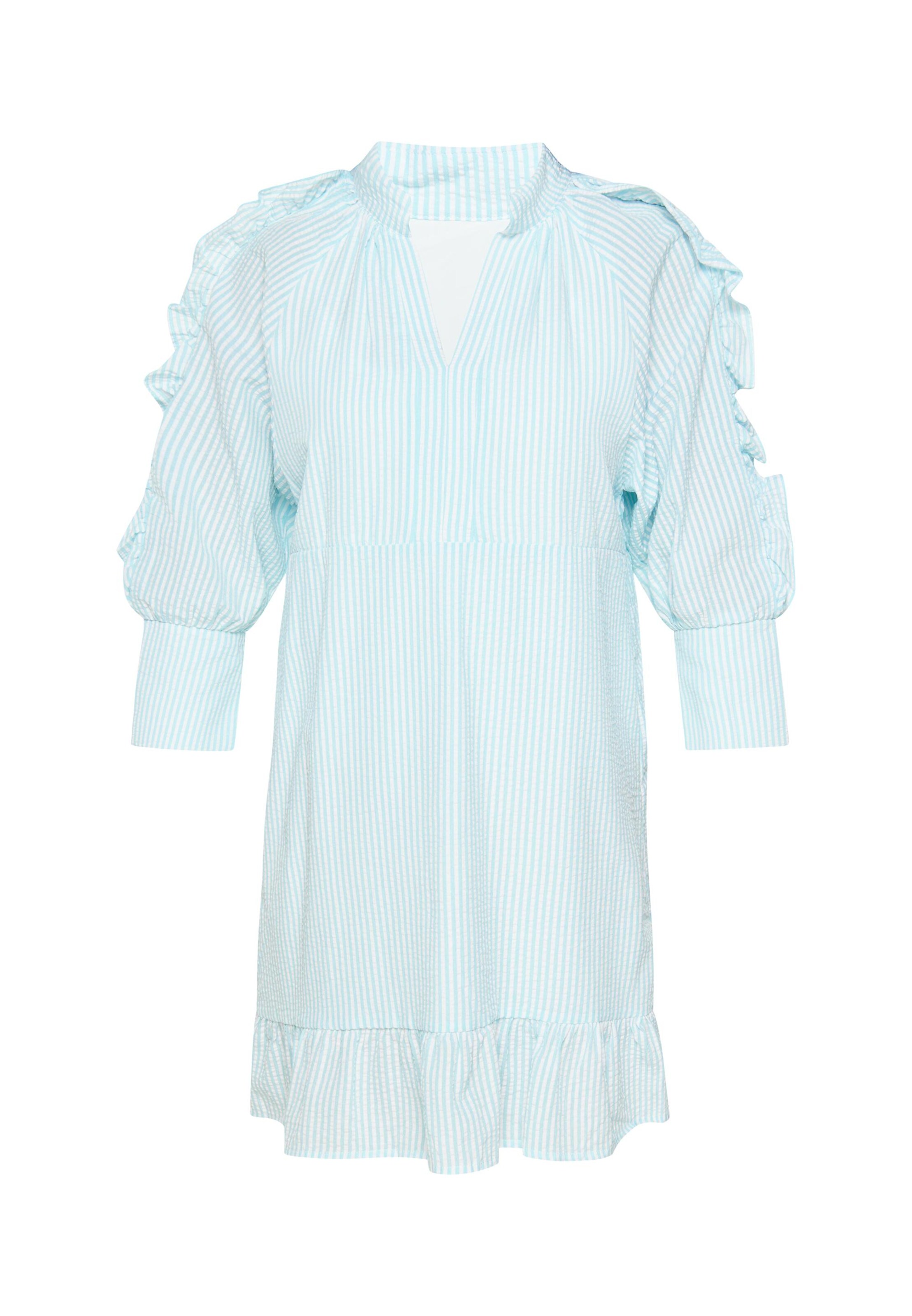 ALBEE - Vestido em azul: frente