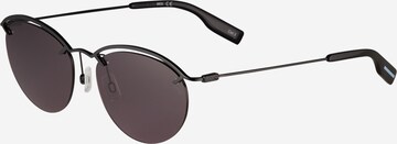 Lunettes de soleil McQ Alexander McQueen en noir : devant